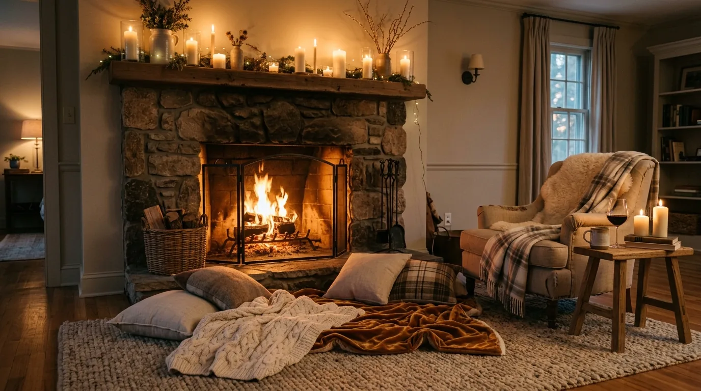 Add a statement vase for a clean focal point